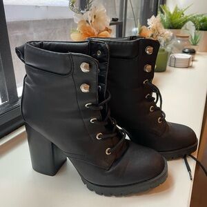 Madden Girl Chunky Boots